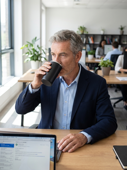 CuppyGo™ Portable Thermal Mug with Lid